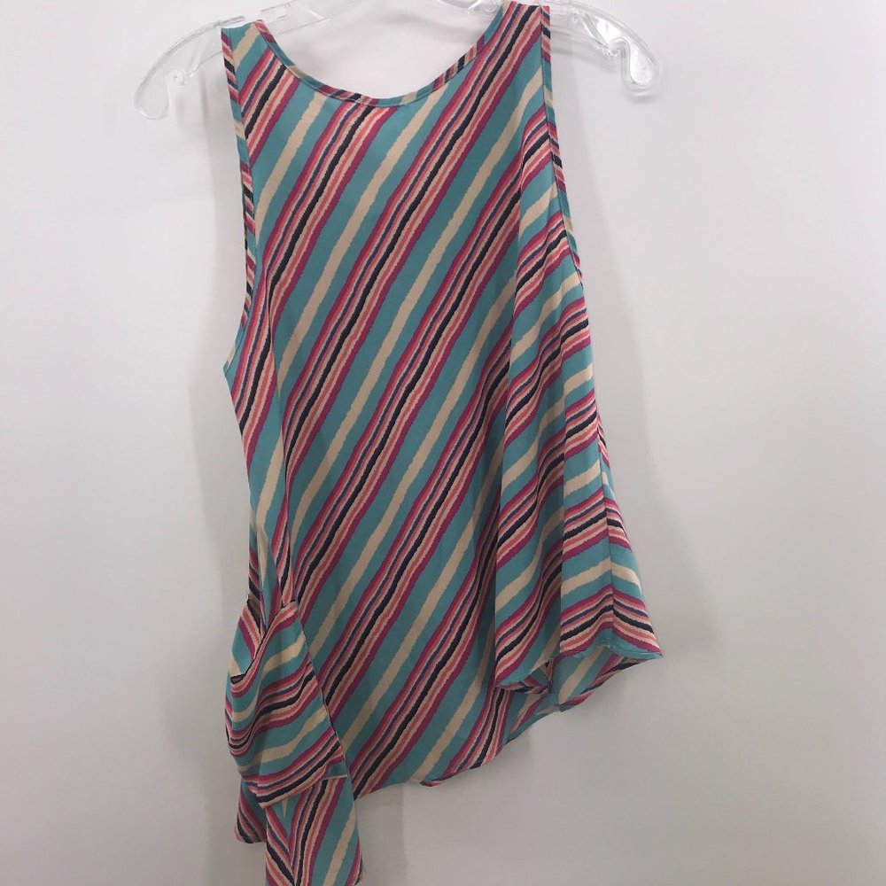 PEPPERMINT MULTI COLOR SLEEVELESS TOP - Picture 2 of 5